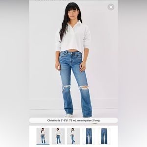 New with tags American eagle stretch boot cut jeans